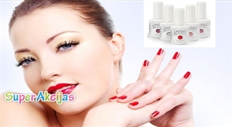 Nevainojami nadziņi Jūsu rokām! Košs un noturīgs pārklājums "GELISH" salonā "Monmart" tikai par Ls 4,99!