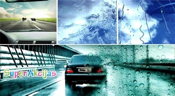 Nano pārкlājums Jūsu auto vējstiklam ar 50% atlaidi! Piedāvā STARWASH!