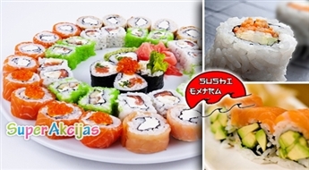 Самые вкусные суши! Комплект суши "OSAKA Set" из 32 шт. от Sushiextra.lv!