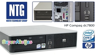Компактный компьютер HP Compaq Business с мощным Core 2 Duo двухъядерным процессором !