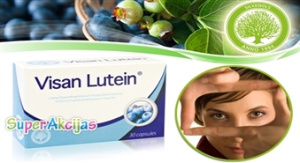 Для идеального зрения! “Visan Lutein” - эффективный комплекс экстракта черники и природных компонентов