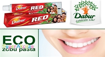 ECO zobu pasta RED DABUR ar 55% atlaidi no dentalservice.lv!