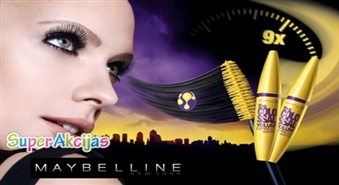 9 раз больше объёма! Maybelinne Colossal Volum' Express тушь для ресниц! Только за Ls 3,80!