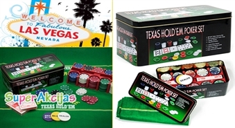 Набор для покера "Texas Hold'em Poker Set"! Идеальное времяпрепровождение с друзьями!