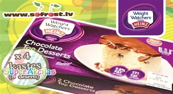 8 saldējuma deserti, 4 pakās! Cienā draugus ar saldējuma un šokolādes desertu "HEINZ" ar 51% atlaidi no Sofrost.lv!