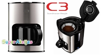 Скандинавский стиль! Кофейный аппарат C3 Streamline! Для приготовления безупречного кофе