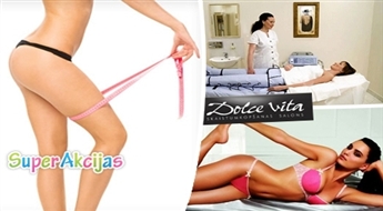 5 Limfodrenāžas seansi jeb gaisa zābaki skaistam augumam par Ls 12.99 salonā "Dolce Vita"!