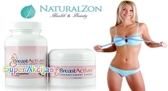 Esi satriecoša ar Breast Actives - dabīgās piedevas krūšu palielināšanai no Naturalzon.com.
