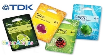 Милые USB флэшки "Froggy", "Croco", "LadyBug" и "Dino" 4Gb! Приятный сюрприз