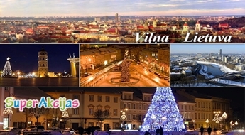 Рождественская сказка в Вильнюсе! Экскурсия Рига– Вильнюс – Рига (2 дня) 24 и 25 декабря!