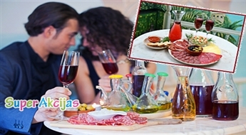 750 ml izlejamā Itālijas vīna un Spānijas gaļas un siera asorti patīkamam vakaram divām personām tikai par Ls 5.99!