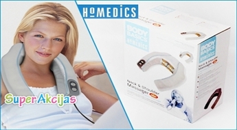 Новинка! Массажер для шеи и плеч Homedics с 53% скидкой! Полная релаксация.