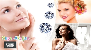 Anti-age процедура для лица + альгинатная алмазная маска! Молодость и красота без хирургических вмешательств!