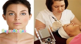 Jūsu sejas ādai palīdzēs atplaukt dermabrāzijas procedūra ar 50% atlaidi salonā "Dzintara Pērle"!