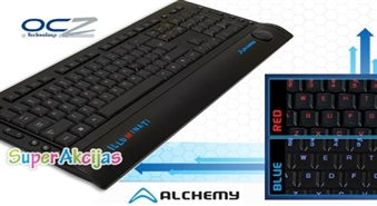LED multimediju klaviatūra OCZ Illuminati ar visu simbolu apgaismojumu - 50%