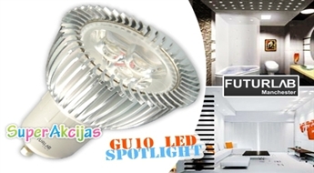 LED лампочка Spotlight 3W контакт GU10! Экономьте электроэнергию вместе с FUTUR GLOW LED!