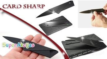 Ass salokāmais kabatas nazis CardSharp kredītkartes formā!