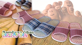 Bambusa čības viņai vai viņam tikai par Ls 1.99!
