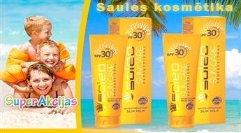 SOLEO SUN Protection водостойкое молочко для загара SPF 30 - высокая степень защиты!