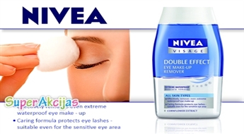 Nivea visage DOUBLE EFFECT жидкость для снятия особо устойчивой косметики для глаз, для всех типов кожи!