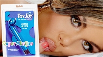 Пикантное предложение - вибратор точки G "Toy Joy Bubble G-sticks"!
