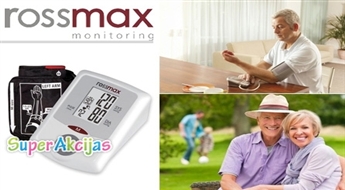 Automātisks asinsspiediena mērītājs Rossmax, Šveices precizitāte no “Medhouse” ar 50% atlaidi!