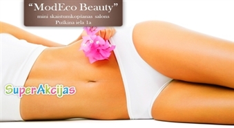 Pilnā bikini zonas vaksācija ar šokolādes vasku ar 50% atlaidi no "ModEco Beauty"!