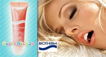 Jūsu neatvairāmām lūpām Biotherm lūpu balzāms ar spīdumu ar 50% atlaidi no www.baltijasskaistums.lv!