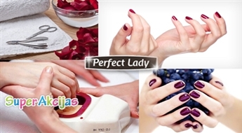 Уникальная процедура горячего маникюра с гель-лаком от «Perfect Lady»!