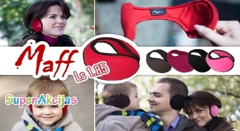 Stilīgi un praktiski ausaiņi no Maff.LV sasildīs Jūsu ausis aukstajā laikā ar 50% atlaidi!