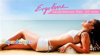 Sauļojies cik vēlies solārijā Ergoline Affinity 660 salonā "Fashion Line"!