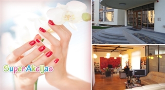 Palutini sevi! SPA manikīrs ar ilgnoturīgo Gelish laku jaunajā, elegantajā SPA salonā "Attirance" paša centrā!