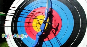 Šaušana ar loku Rīgā LIDO teritorijā  ar 50% atlaidi! Trāpi tieši desmitniekā!