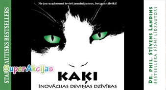 Grāmata "KAĶI. INOVĀCIJAS DEVIŅAS DZĪVĪBAS" ar 50% atlaidi no www.lid.lv!
