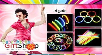 Aproces priekš tusiņiem! 6 dienasgaismas aproces dažādās krāsās no Giftshop.lv!