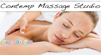 Подарочная карта номиналом Ls 20 на любой часовой массаж в Contemp Massage Studio!