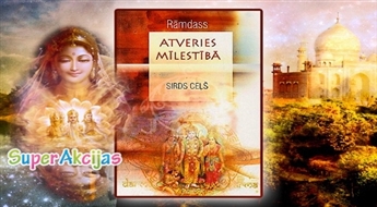 “Atveries mīlestībā”  - вдохновляющая книга о пути к просветлению в Индии!