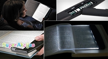 Читайте когда угодно и где угодно! LED подсветка для чтения книг!