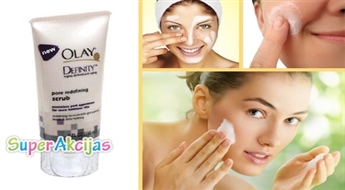 Очищающий cкраб для лица OLAY (50 мл) содержащий гликозамин! Гладкая и красивая кожа!