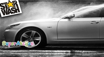 Блеск Вашего авто! Комплексная мойка автомобиля в автомойке StarWash с 50% скидкой!
