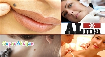 Проверка родинок и определение подходящего крема для загара в клинике "Alma"!