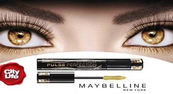 Jaunums no MAYBELLINE! Vibrējošā skropstu tuša Maybelline Pulse Perfection – 50%