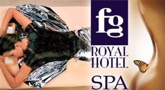 Anticelulīta masāža + sapropeļa ietīšana figūras korekcijai FG Royal Hotel SPA salonā – 74% Dāvanā saņemsi ekskluzīvās sapropeļa ziepes!