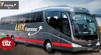 LUX EXPRESS: билеты на автобус по маршруту Рига — Таллинн или Таллинн — Рига – 51%