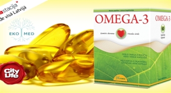 EkoMed: пищевая добавка Omega-3 (60 капсул) для здоровья сердечно- сосудистой системы – 52%