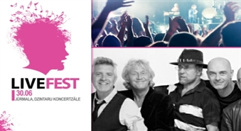 LIVE FEST Dzintaru koncertzālē: Manfred Mann's Earth Band, Louie Fontaine & Starlight Searchers -45%