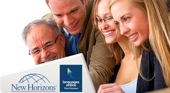 New Horizons: 2 mēnešu abonements interaktīvajai valodu mācību programmai Languages Online (vairāk nekā 20 valodas!) - 56%