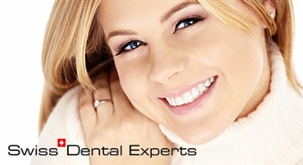Zobu higiēna elitārajā klīnikā Swiss Dental Experts - 50% Dāvanā baltinošā zobu pasta Edel White!