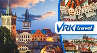 VRK-Travel piedāvā: 5 dienu ceļojums uz Prāgu (Karlovi Vari) + nakšņošana 4* viesnīcā Top Hotel Prahа – 53%