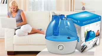 Patīkami svaigam gaisam apkures sezonā! Gaisa mitrinātājs Ultrasonic - 40%